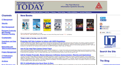 Desktop Screenshot of infosectoday.com